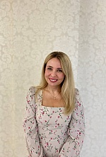 Ukrainian mail order bride Liudmyla from Kyiv with blonde hair and green eye color - image 27