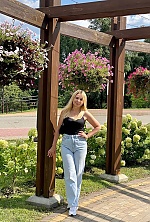 Ukrainian mail order bride Liudmyla from Kyiv with blonde hair and green eye color - image 7