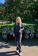 Ukrainian mail order bride Liudmyla from Kyiv with blonde hair and green eye color - image 14