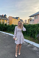 Ukrainian mail order bride Liudmyla from Kyiv with blonde hair and green eye color - image 12