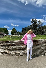 Ukrainian mail order bride Liudmyla from Kyiv with blonde hair and green eye color - image 21