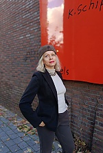 Ukrainian mail order bride Anna from Kyiv with blonde hair and blue eye color - image 4