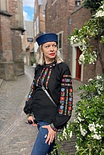 Ukrainian mail order bride Anna from Kyiv with blonde hair and blue eye color - image 5