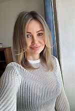 Ukrainian mail order bride Valeria from Kyiv with blonde hair and grey eye color - image 8