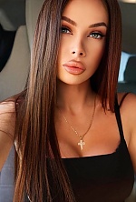 Ukrainian mail order bride Anastasia from Kyiv with black hair and brown eye color - image 3