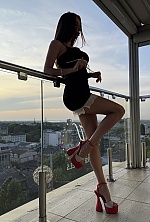 Ukrainian mail order bride Anastasia from Kyiv with black hair and brown eye color - image 12