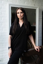 Ukrainian mail order bride Zhenya from Kyiv with light brown hair and green eye color - image 6