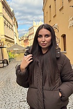 Ukrainian mail order bride Zhenya from Kyiv with light brown hair and green eye color - image 2