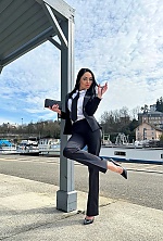 Ukrainian mail order bride Anastasia from Grand-Charmont with black hair and grey eye color - image 12