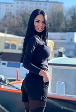 Ukrainian mail order bride Anastasia from Grand-Charmont with black hair and grey eye color - image 7