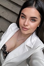 Ukrainian mail order bride Ivanna from Ivano-Frankivsk with black hair and green eye color - image 8