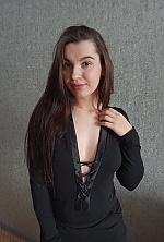 Ukrainian mail order bride Daria from Boryspil with brunette hair and brown eye color - image 2