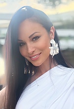 Ukrainian mail order bride Yana from Marbella with brunette hair and blue eye color - image 12