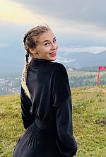 Ukrainian mail order bride Yeva from Kyiv with blonde hair and black eye color - image 5