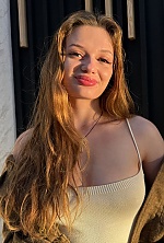 Ukrainian mail order bride Anastasiia from Kropyvnytskyi with light brown hair and green eye color - image 5