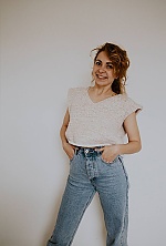 Ukrainian mail order bride Anastasiia from Denver with blonde hair and brown eye color - image 5