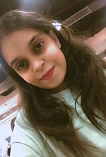 Ukrainian mail order bride Vishakha from Jagādhri with black hair and black eye color - image 7