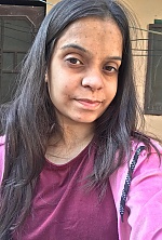 Ukrainian mail order bride Vishakha from Jagādhri with black hair and black eye color - image 3