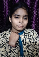 Ukrainian mail order bride Prachi from Shamli with black hair and brown eye color - image 2