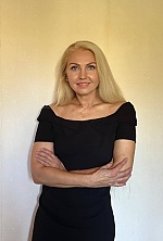 Ukrainian mail order bride Angela from Praha 11 with blonde hair and blue eye color - image 2