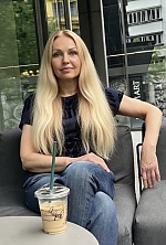 Ukrainian mail order bride Angela from Praha 11 with blonde hair and blue eye color - image 9