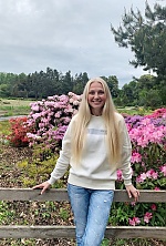 Ukrainian mail order bride Angela from Praha 11 with blonde hair and blue eye color - image 3