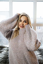 Ukrainian mail order bride Irina from Kharkiv with blonde hair and blue eye color - image 8