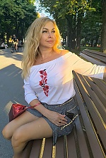 Ukrainian mail order bride Irina from Kharkiv with blonde hair and blue eye color - image 11