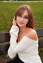 Ukrainian mail order bride Anastasia from Cherkasy with brunette hair and green eye color - image 5
