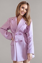 Ukrainian mail order bride Anastasia from Kyiv with blonde hair and green eye color - image 11