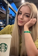 Ukrainian mail order bride Daria from Antalya with blonde hair and blue eye color - image 11