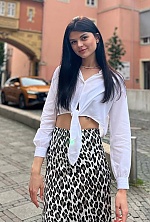 Ukrainian mail order bride Vladyslava from Bielefeld with black hair and brown eye color - image 9