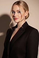 Ukrainian mail order bride Angelina from Kyiv with blonde hair and blue eye color - image 2