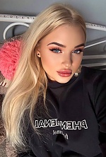Ukrainian mail order bride Angelina from Kyiv with blonde hair and blue eye color - image 3