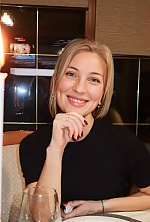 Ukrainian mail order bride Yuliia from Dnipro with blonde hair and grey eye color - image 5