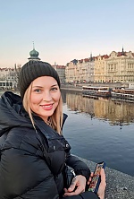 Ukrainian mail order bride Yuliia from Dnipro with blonde hair and grey eye color - image 5