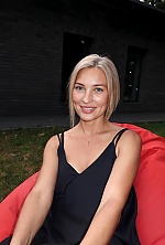 Ukrainian mail order bride Yuliia from Dnipro with blonde hair and grey eye color - image 2