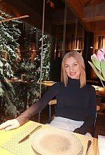 Ukrainian mail order bride Yuliia from Dnipro with blonde hair and grey eye color - image 3