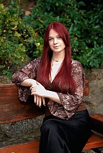 Ukrainian mail order bride Kateryna from Cherkasy with red hair and green eye color - image 18
