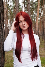 Ukrainian mail order bride Kateryna from Cherkasy with red hair and green eye color - image 6