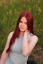 Ukrainian mail order bride Kateryna from Cherkasy with red hair and green eye color - image 17