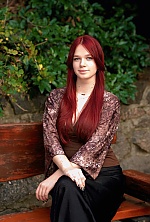 Ukrainian mail order bride Kateryna from Cherkasy with red hair and green eye color - image 19
