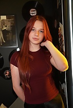 Ukrainian mail order bride Kateryna from Cherkasy with red hair and green eye color - image 3