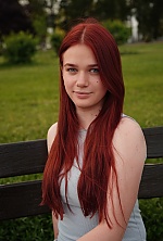 Ukrainian mail order bride Kateryna from Cherkasy with red hair and green eye color - image 13