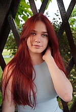 Ukrainian mail order bride Kateryna from Cherkasy with red hair and green eye color - image 15