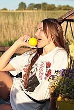 Ukrainian mail order bride Alena from Kharkiv with black hair and green eye color - image 7