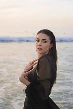 Ukrainian mail order bride Ruslana from Los Angeles with brunette hair and green eye color - image 3