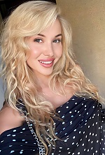 Ukrainian mail order bride Anastasia from Dnipro with blonde hair and green eye color - image 5