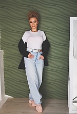 Ukrainian mail order bride Natalia from Mykolaiv with blonde hair and green eye color - image 5