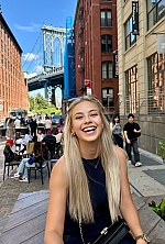 Ukrainian mail order bride Katerina from Warsaw with blonde hair and blue eye color - image 4